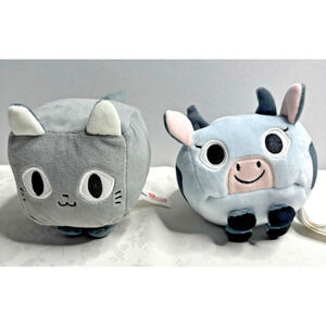 Pet Simulator X Duke Plush Stuffed Spotted Cow ROBLOX Soft Plush Toy Animal